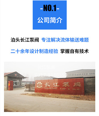 泊头长江齿轮泵工厂的大门