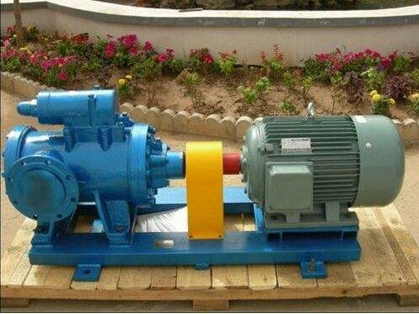 长江泵阀生产的一台3QGB保温螺杆泵